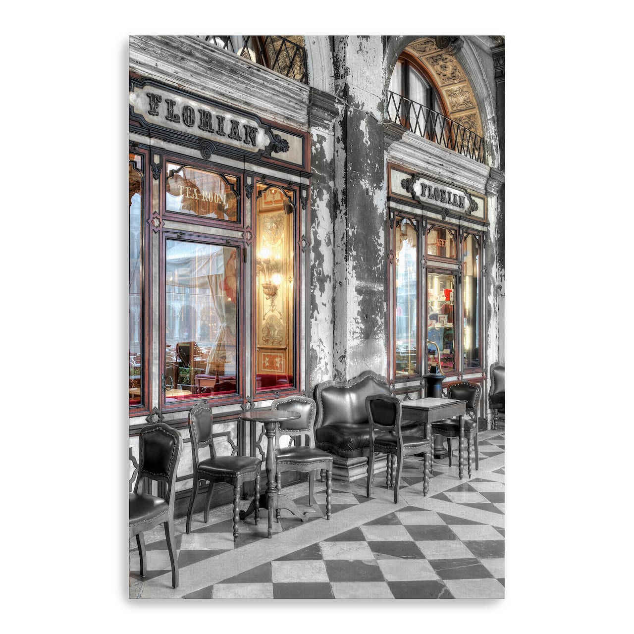 Lumaprints Caffe Florian, Venezia Canvas Giclée
